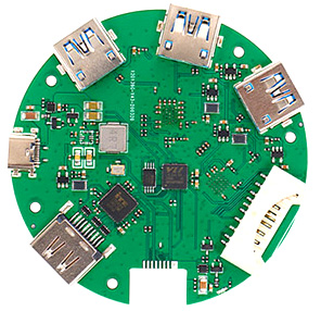 TypeC端口USB3.0多功能HUB擴(kuò)展塢