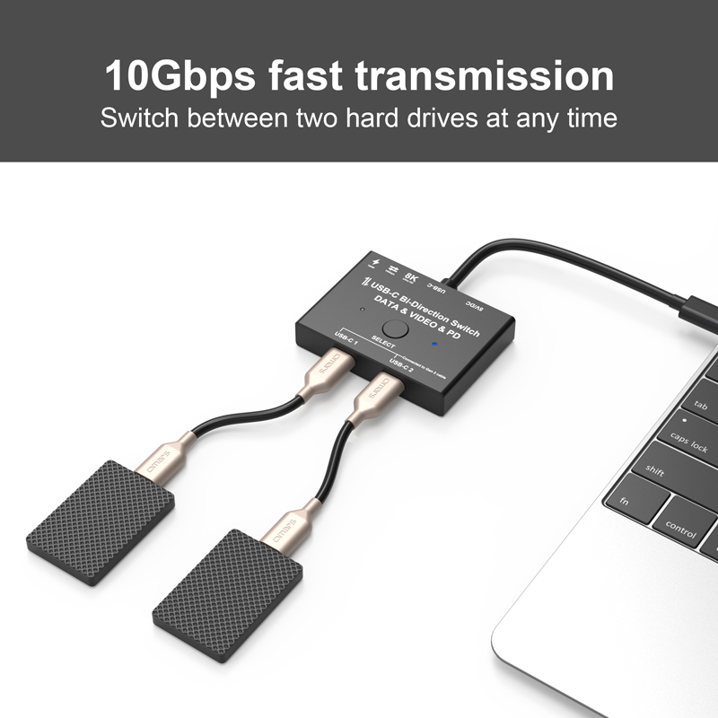 Type-c to 2*Type-c KVM